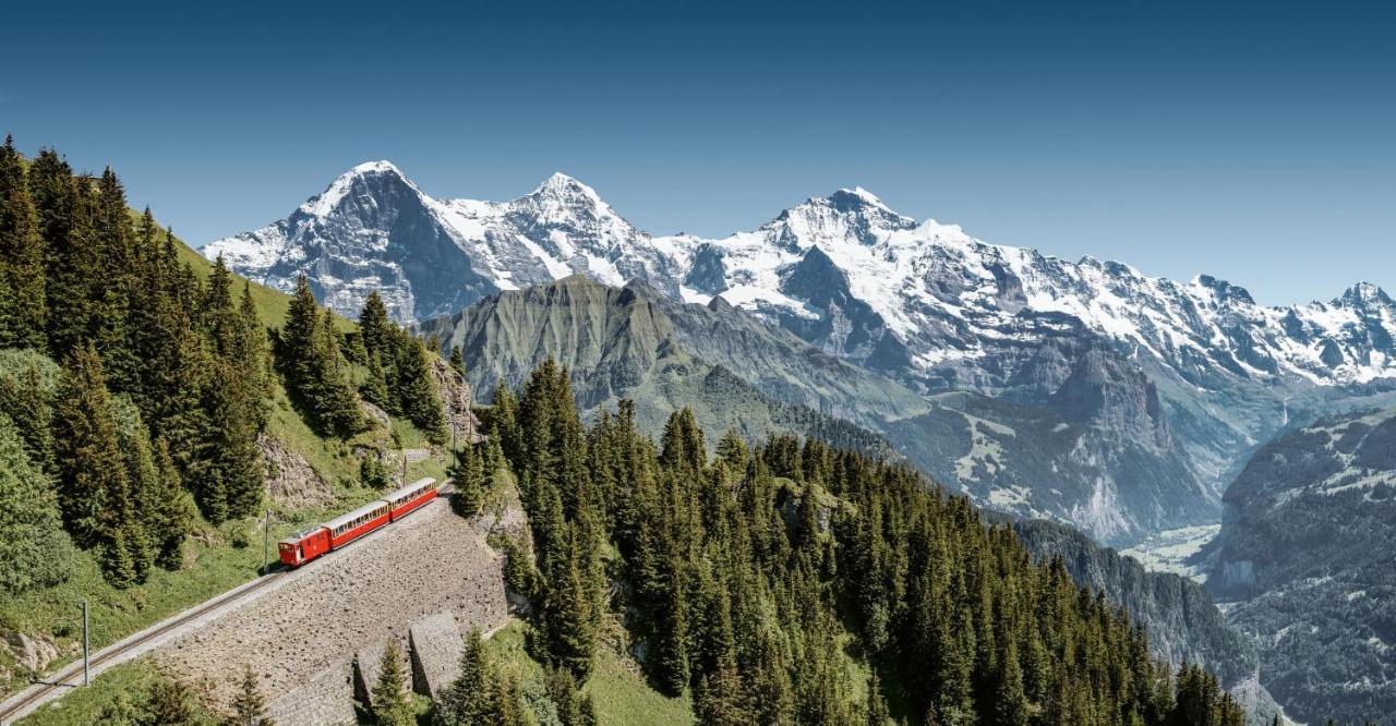 Berghotel Schynige Platte Wilderswil Bagian luar foto