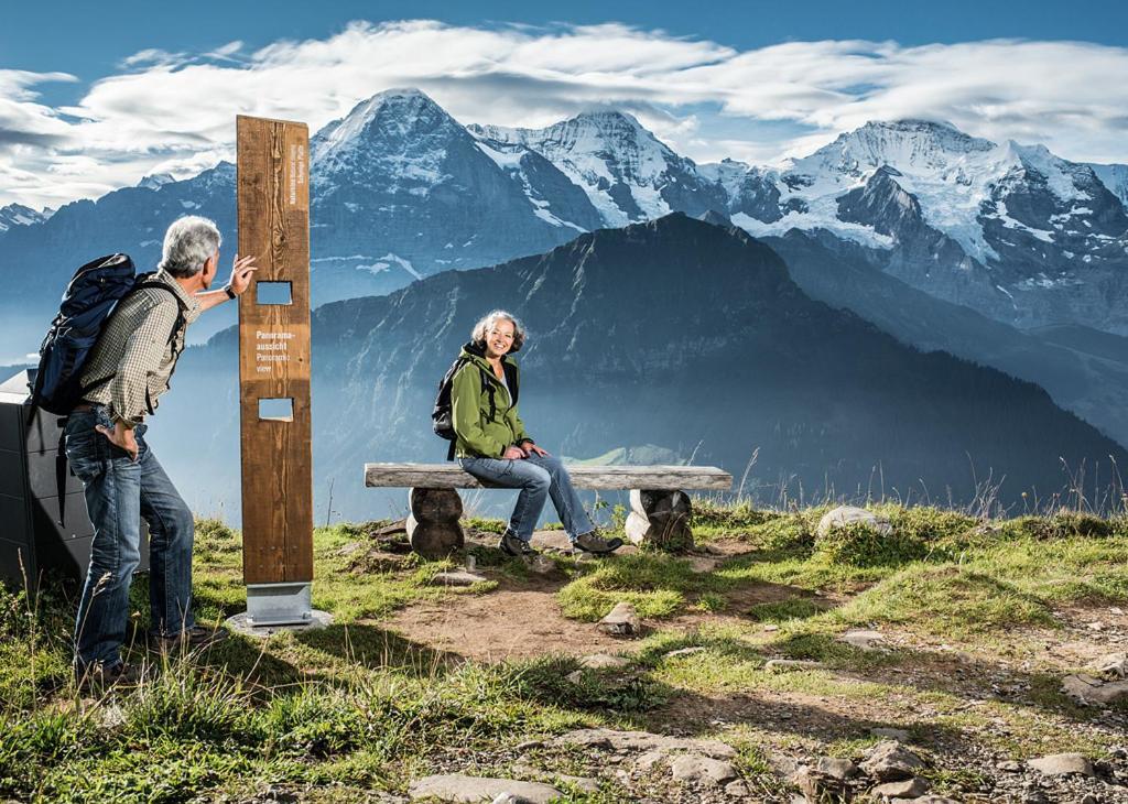 Berghotel Schynige Platte Wilderswil Bagian luar foto