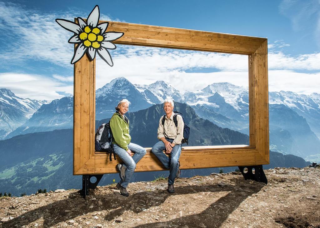 Berghotel Schynige Platte Wilderswil Bagian luar foto