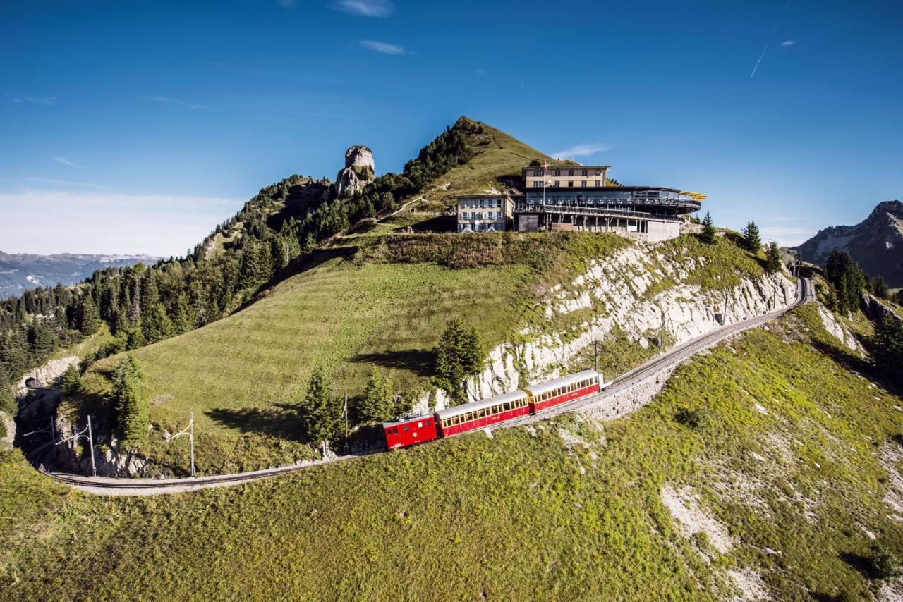 Berghotel Schynige Platte Wilderswil Bagian luar foto