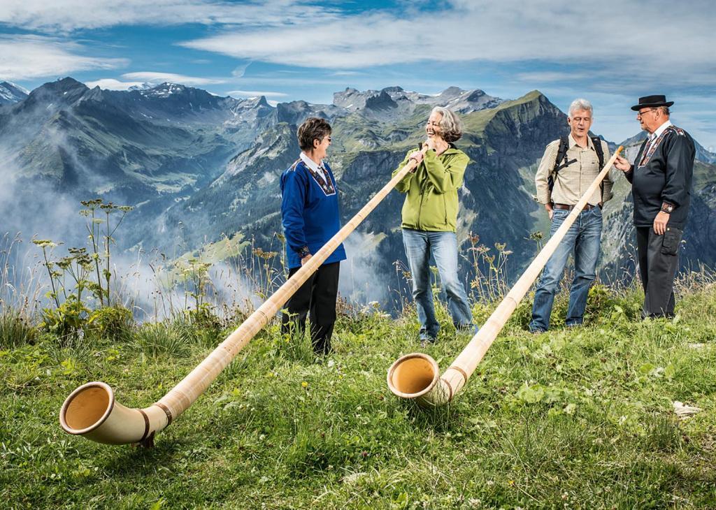 Berghotel Schynige Platte Wilderswil Bagian luar foto