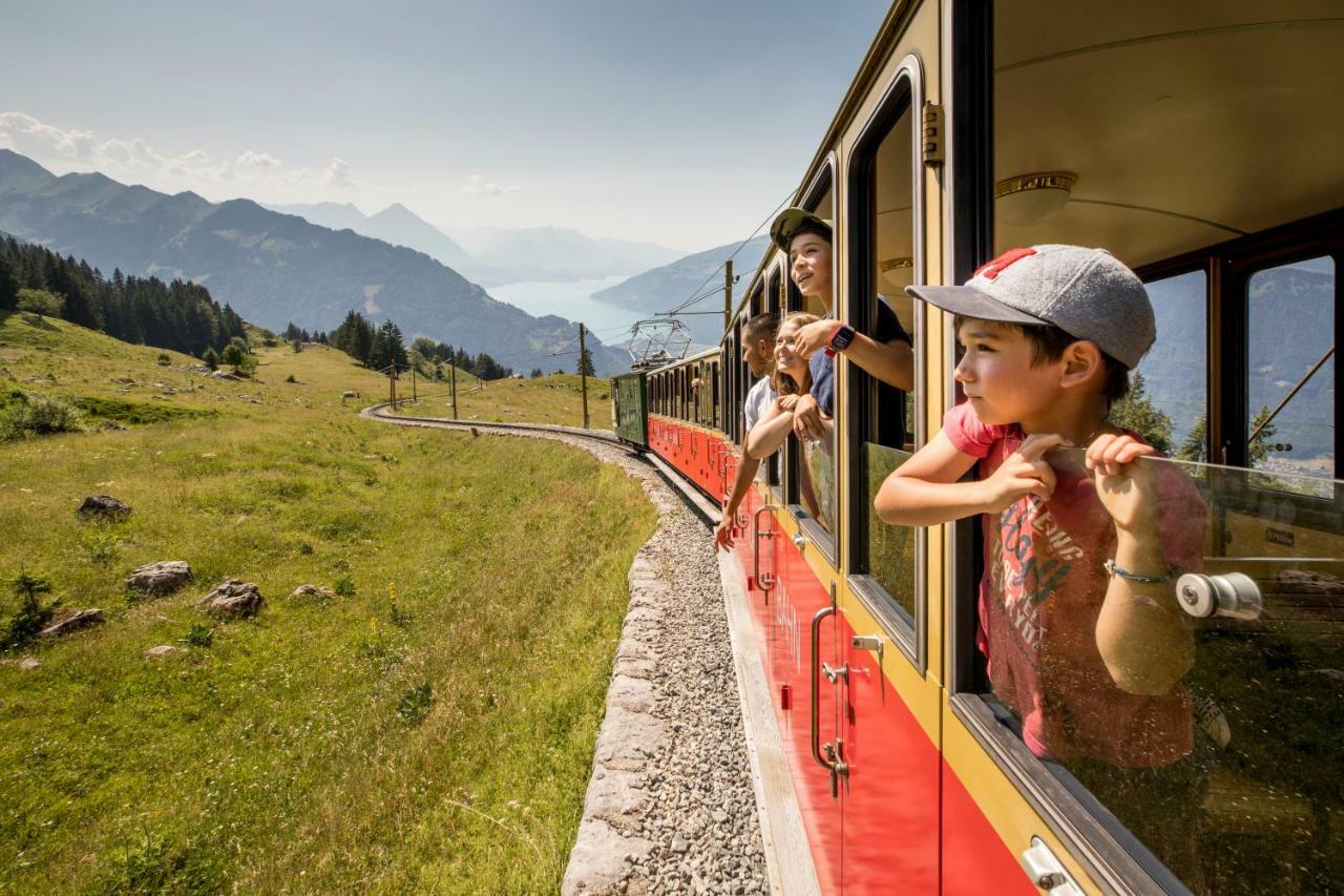 Berghotel Schynige Platte Wilderswil Bagian luar foto